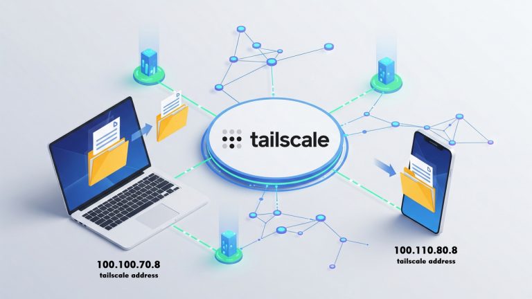 Bagaimana Mengirim File Lewat Tailscale Antar Tailnet